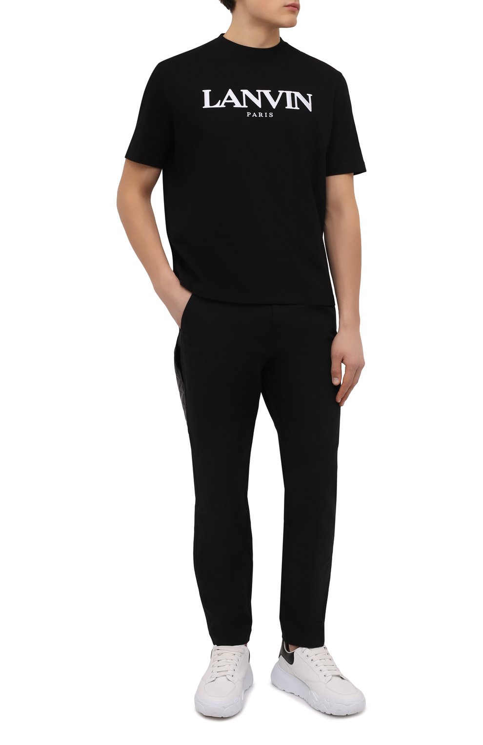 Хлопковая футболка LANVIN, арт. RM-TS0005-J208-P22, фото 2