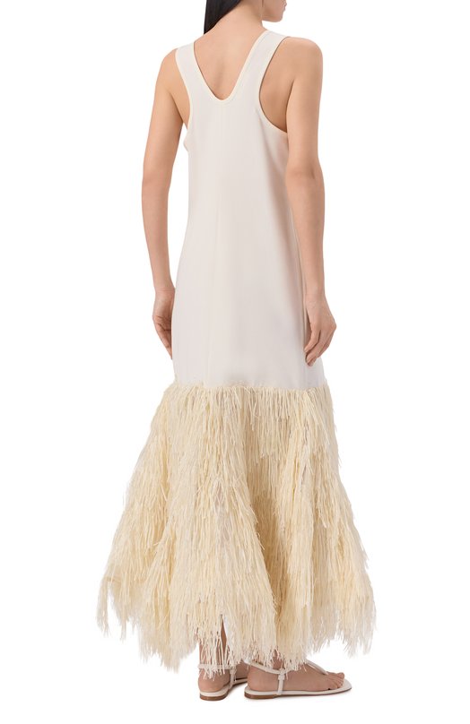 Хлопковое платье Co 4227HRF-S26 Кремовый  4227HRF-S26 Фото 3