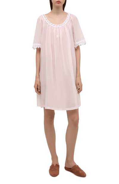 Хлопковая сорочка CELESTINE розового цвета по цене 39950 руб., арт. 30002720/ANNIKA BD, фото 2 Хлопковая сорочка CELESTINE, арт. 30002720/ANNIKA BD, фото 2