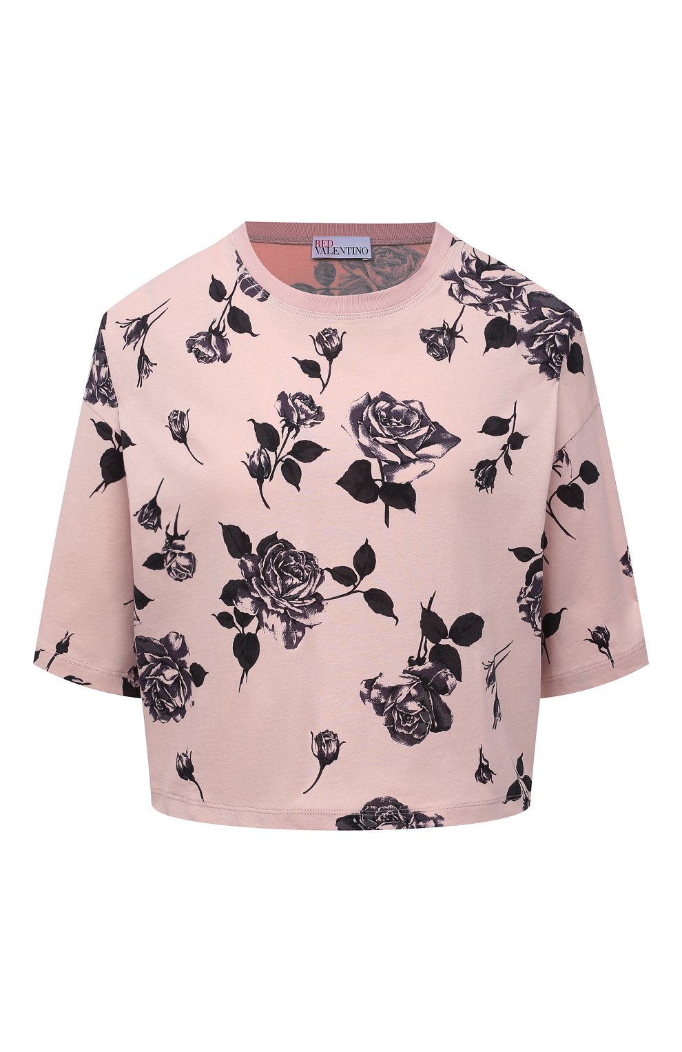 Хлопковая футболка REDVALENTINO, арт. WR0MG12D/67Y, фото 1