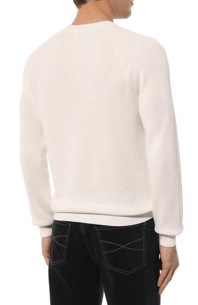 Хлопковый джемпер BRUNELLO CUCINELLI, арт. M2940B2282, фото 4