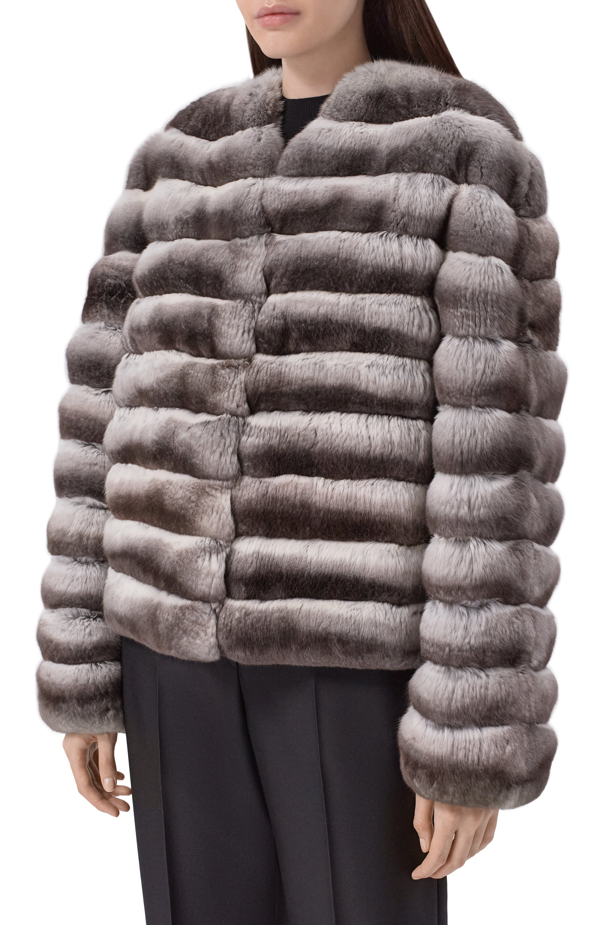 Шуба из шиншиллы РУССКИЙ МЕХ, арт. РУС-5, фото 3