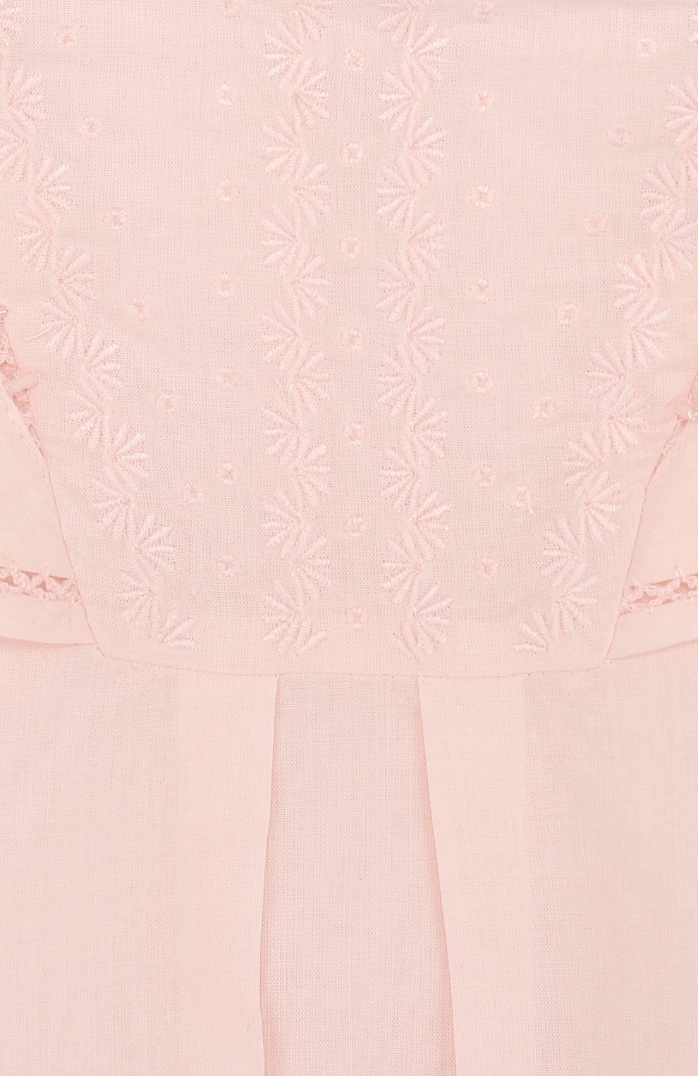 Хлопковая блуза свободного кроя с вышивкой TARTINE ET CHOCOLAT, арт. TL12042, фото 3