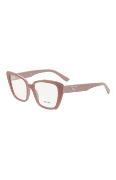 Женские оправа PRADA розового цвета, арт. 01YV-07V101 | Фото 1 (Нос: Не проставлено; Региональные ограничения белый список (Axapta Mercury): Не проставлено; Материал: Пластик; Тип очков: Оправа; Оптика Гендер: оптика-женское; Очки форма: Квадратные)