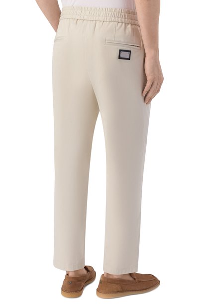 Хлопковые брюки DOLCE & GABBANA, арт. GVZAET/GK302, фото 4