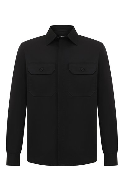 Хлопковая рубашка ZEGNA, арт. UDV16A7/S0T8, фото 1
