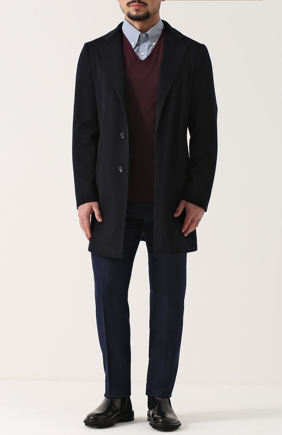 Кашемировый пуловер тонкой вязки LORO PIANA, арт. FAG1216, фото 2