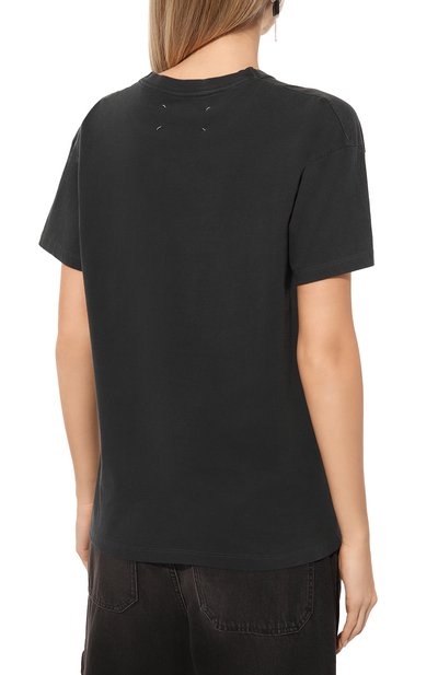 Хлопковая футболка MAISON MARGIELA, арт. S51GC0533/S20079, фото 4