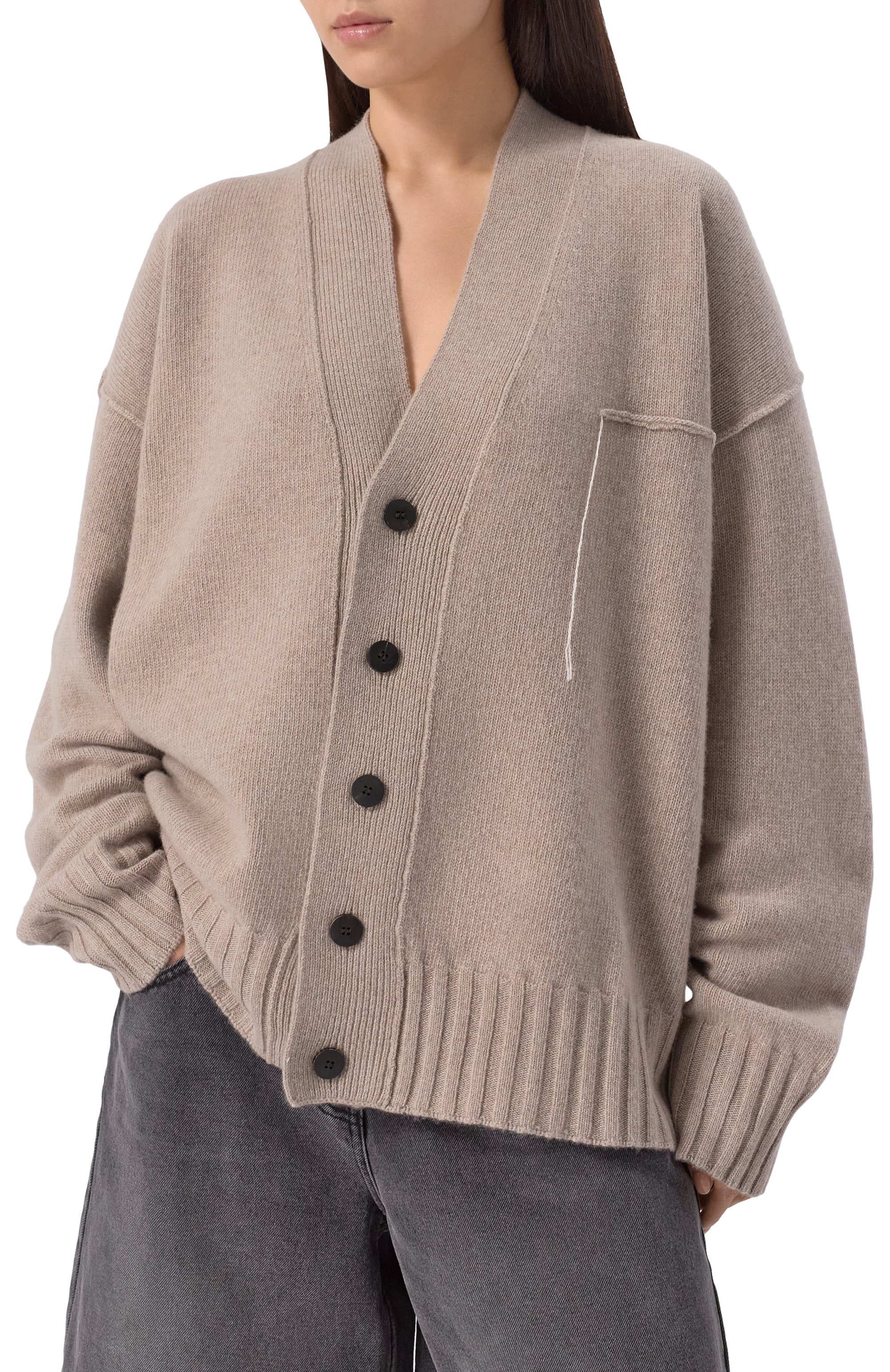 Кардиган из кашемира и шер�сти ISABEL BENENATO, арт. UK23F25, фото 3