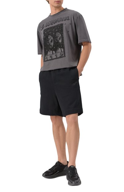 Комбинированные кроссовки running sole GOLDEN GOOSE DELUXE BRAND, арт. GMF00126.F006878, фото 2