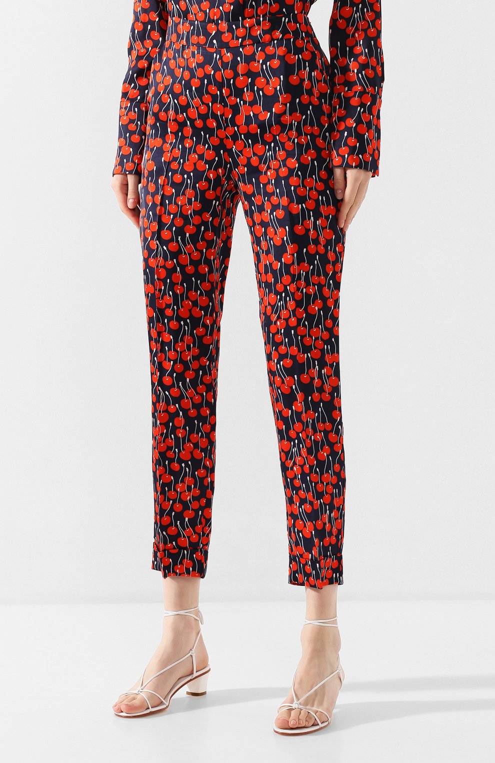 Брюки из вискозы VICTORIA, VICTORIA BECKHAM, арт. 2120WTR000513A, фото 3