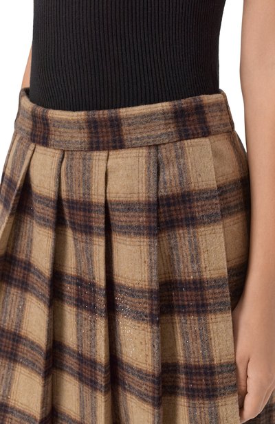 Шерстяная юбка GIUSEPPE DI MORABITO, арт. 05FWSK152C 05302, фото 5