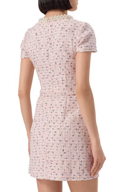 Твидовое платье SELF-PORTRAIT, арт. SS25003SP, фото 4