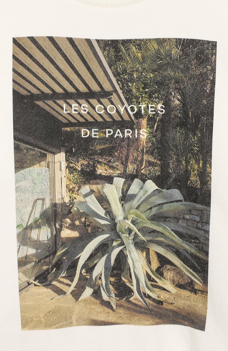 Хлопковый свитшот LES COYOTES DE PARIS, арт. 111-21-061, фото 3