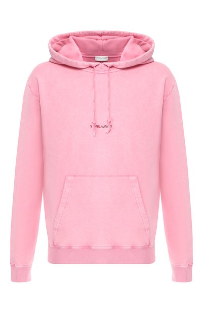 Хлопковое худи SAINT LAURENT, арт. 557555/YB2YE, фото 1
