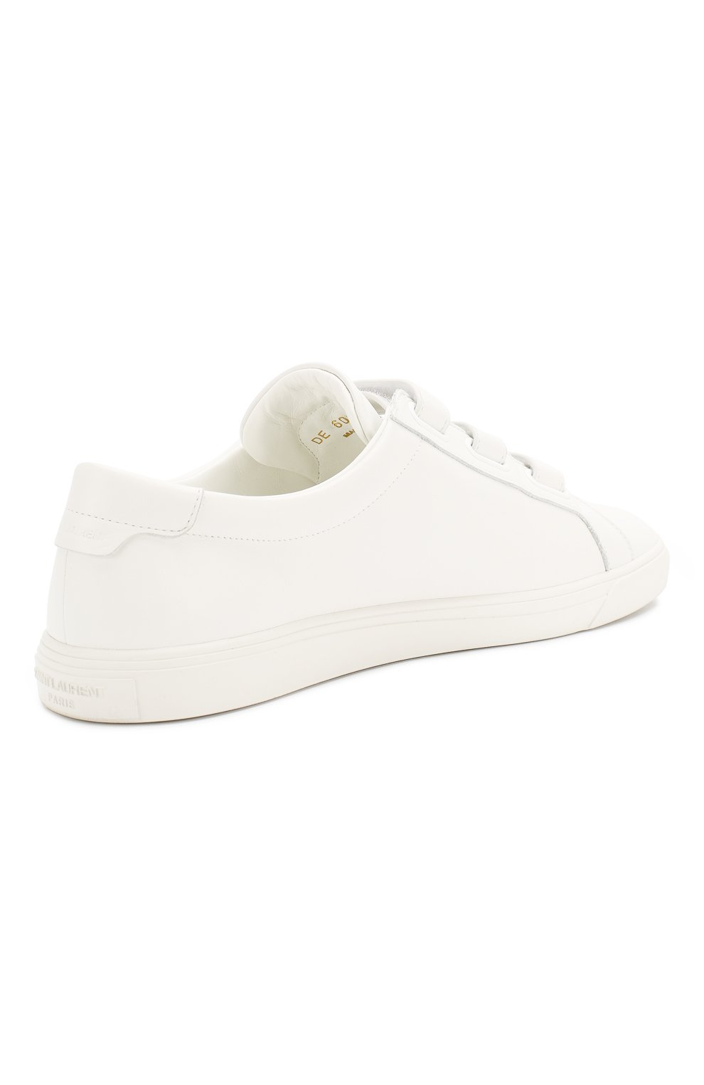 Кожаные кеды SAINT LAURENT, арт. 605962/0ZS00, фото 4