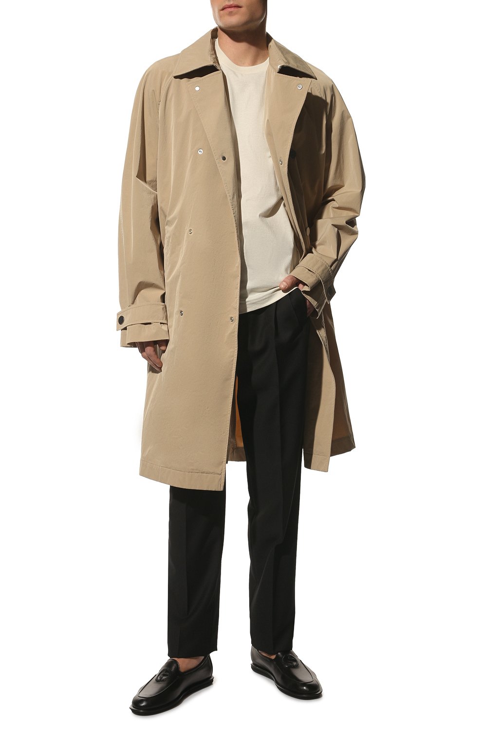 Кожаные лоферы GIORGIO ARMANI, арт. X2J162/XF615, фото 2