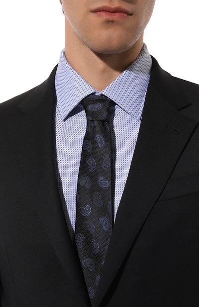 Шелковый галстук CANALI, арт. 18/HJ04081, фото 2