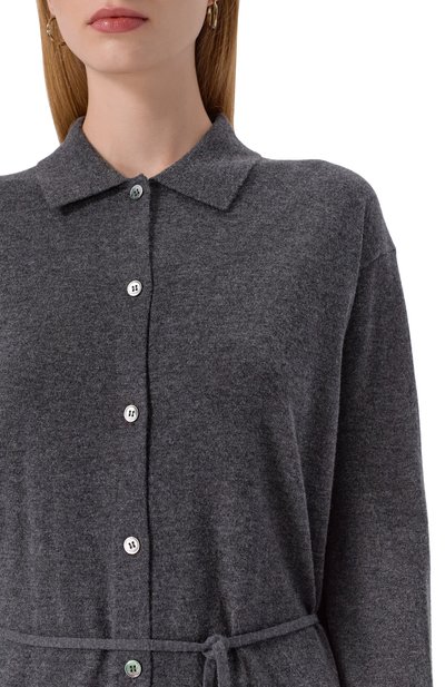 Платье из шерсти и кашемира 12 STOREEZ серого цвета по цене 26000 руб., арт. 134630, фото 5 Платье из шерсти и кашемира 12 STOREEZ, арт. 134630, фото 5