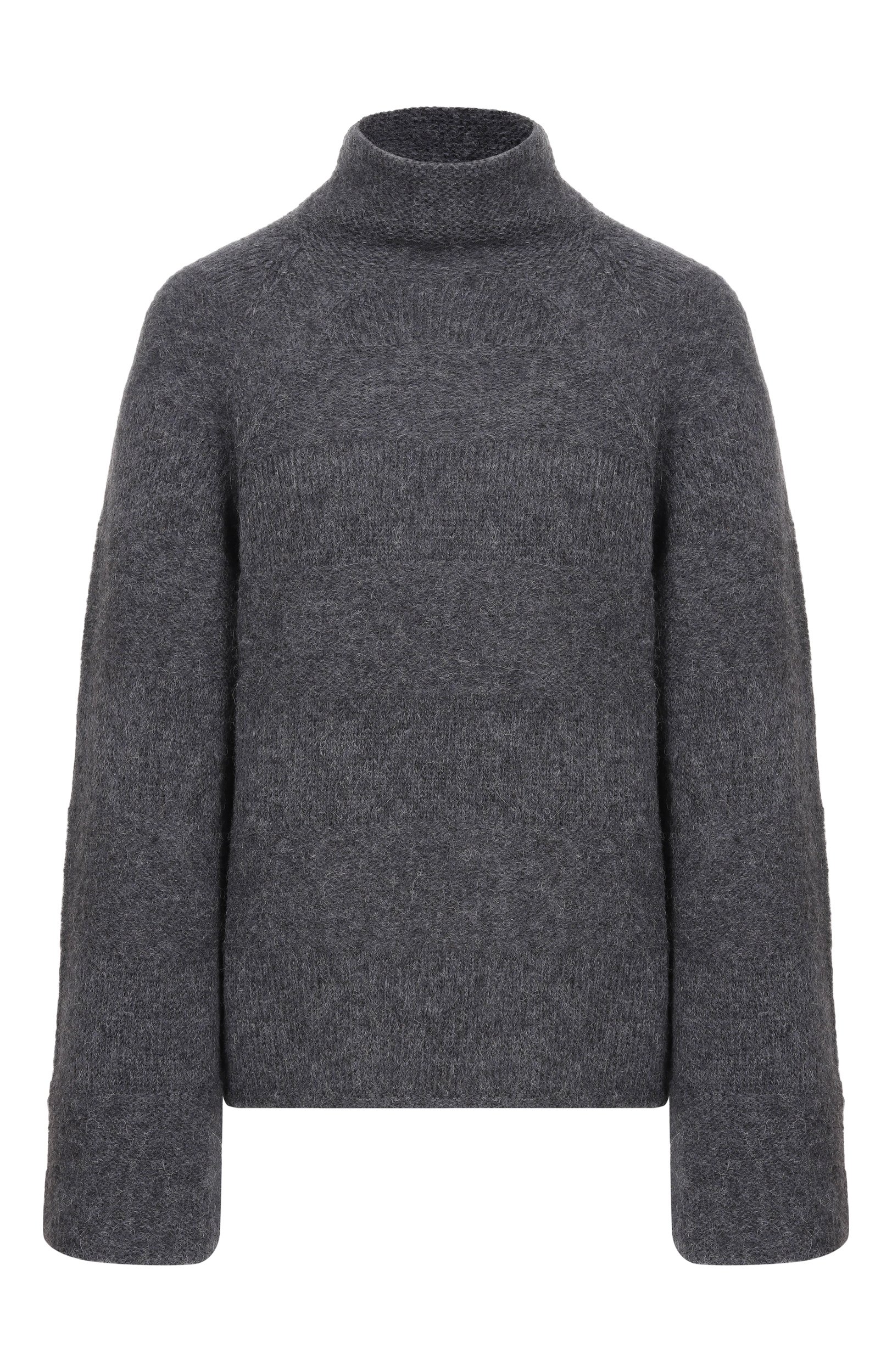 Свитер EMPORIO ARMANI темно-серого цвета по цене 45950 руб., арт. EW005074/AF27537, фото 1 Свитер EMPORIO ARMANI, арт. EW005074/AF27537, фото 1