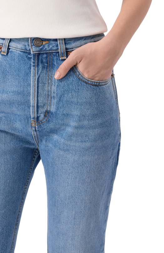 Джинсы Saint Laurent 807142/Y11CH Голубой  807142/Y11CH Фото 5