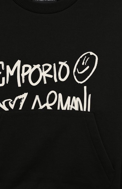 Хлопковый свитшот EMPORIO ARMANI, арт. EG000013/AF10381, фото 3