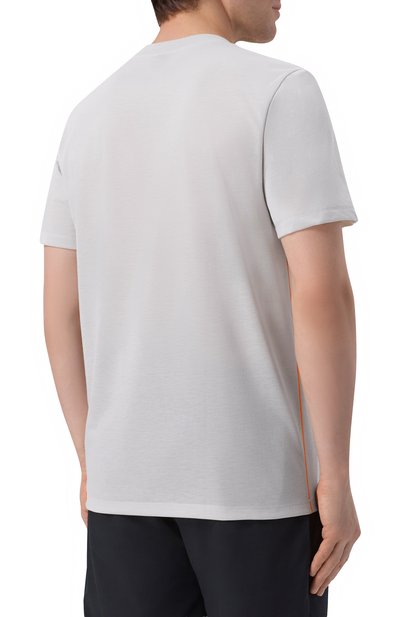 Футболка BOGNER FIRE+ICE светло-серого цвета по цене 12450 руб., арт. 54001364, фото 4 Футболка BOGNER FIRE+ICE, арт. 54001364, фото 4