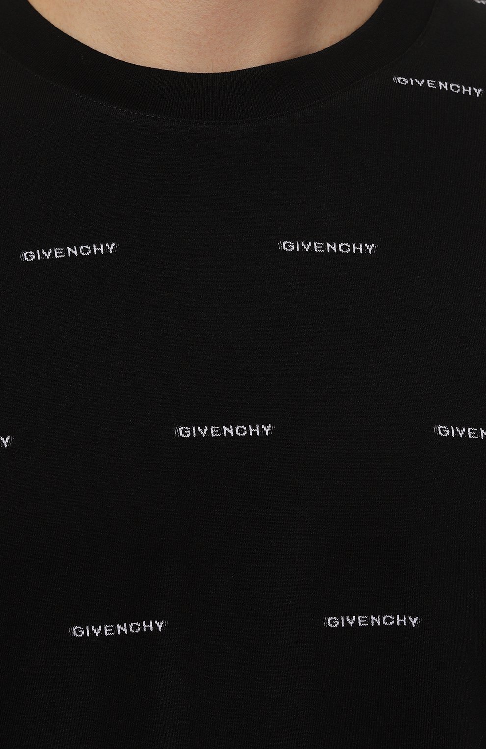 Хлопковая футболка GIVENCHY, арт. BM716R/3YE4, фото 5