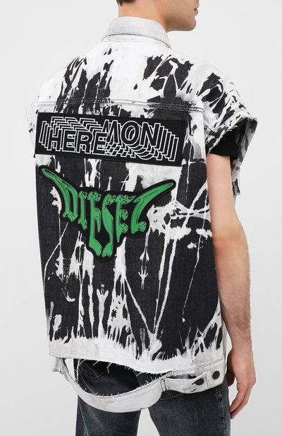 Джинсовый жилет DIESEL, арт. A00425/009GX, фото 4