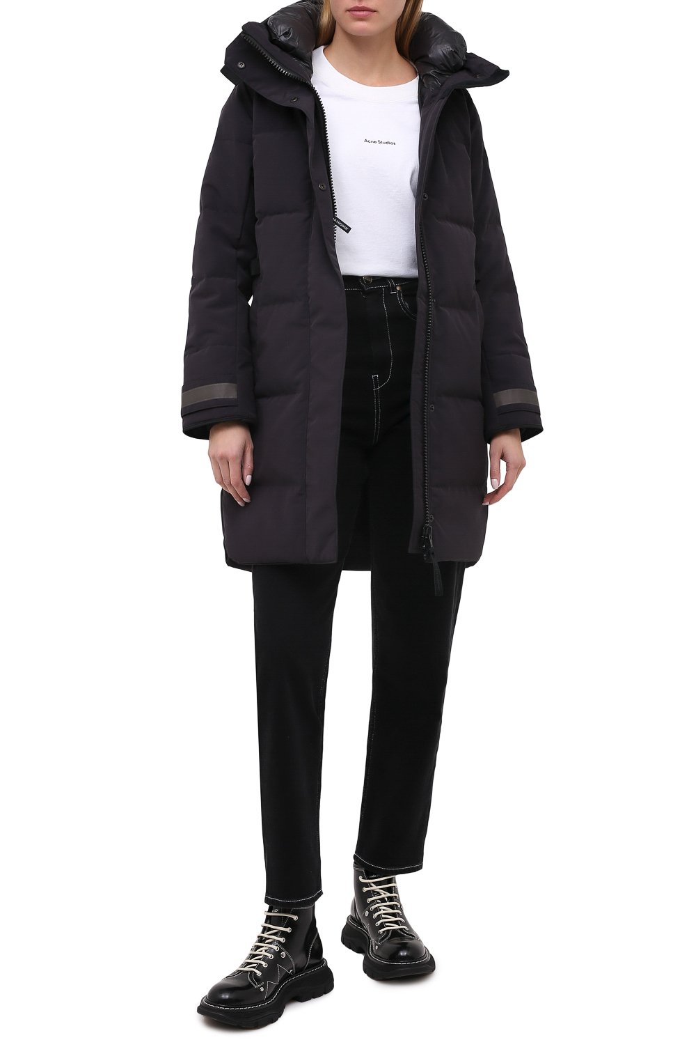 Парка bennett CANADA GOOSE темно-синего цвета по цене 120500 руб., арт. 3817LB, фото 2 Парка bennett CANADA GOOSE, арт. 3817LB, фото 2