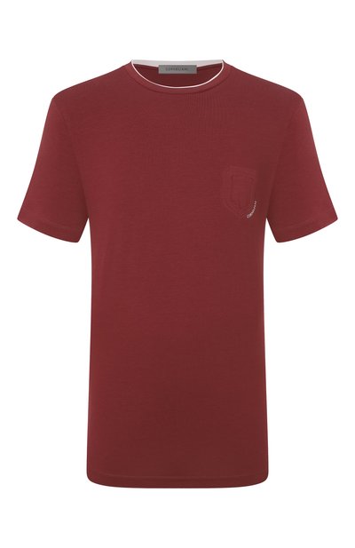 Мужская хлопковая футболка CORNELIANI, арт. 27G589/2725041