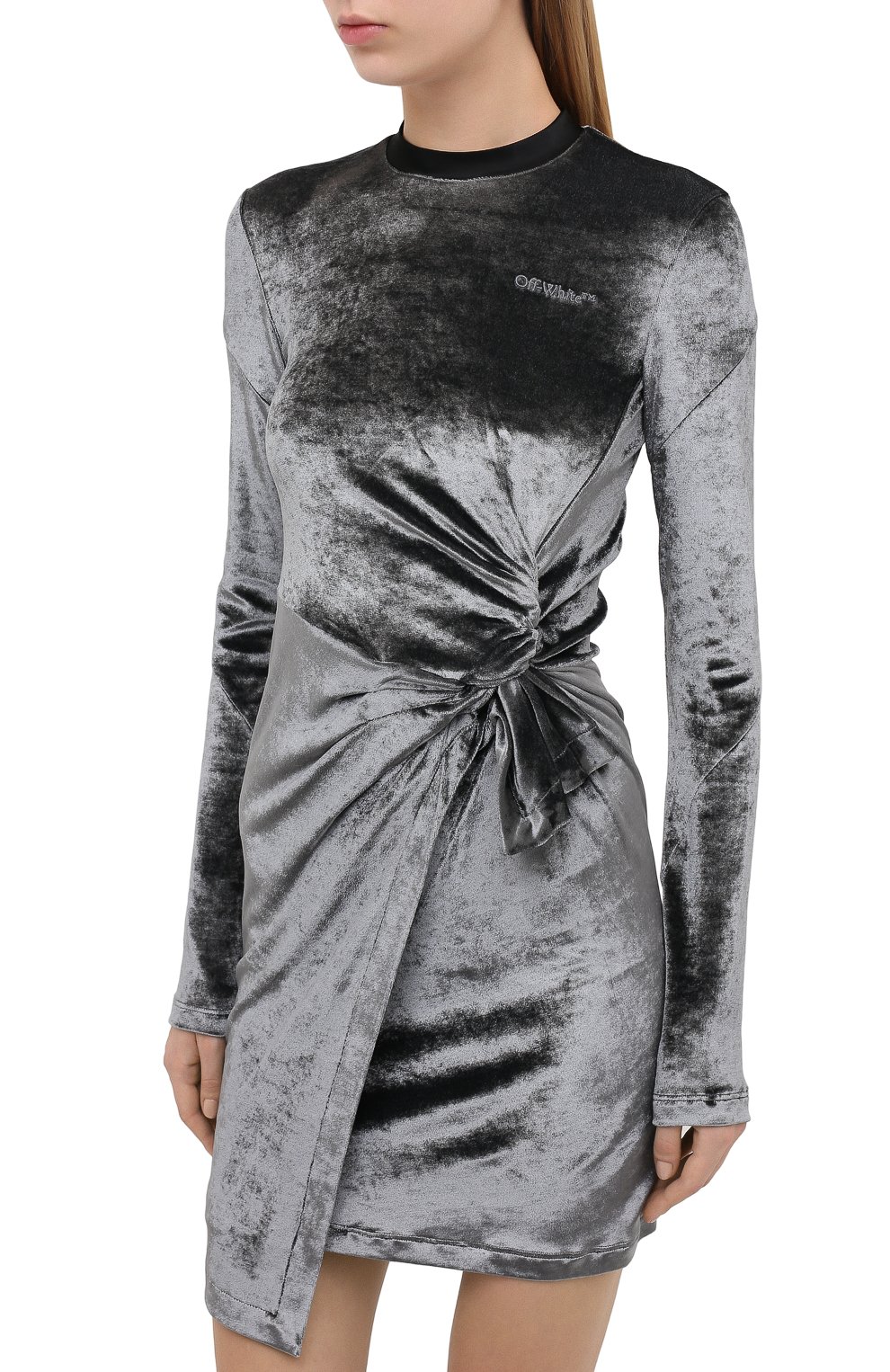 Платье OFF-WHITE, арт. 0WDB241E20FAB0010808, фото 3