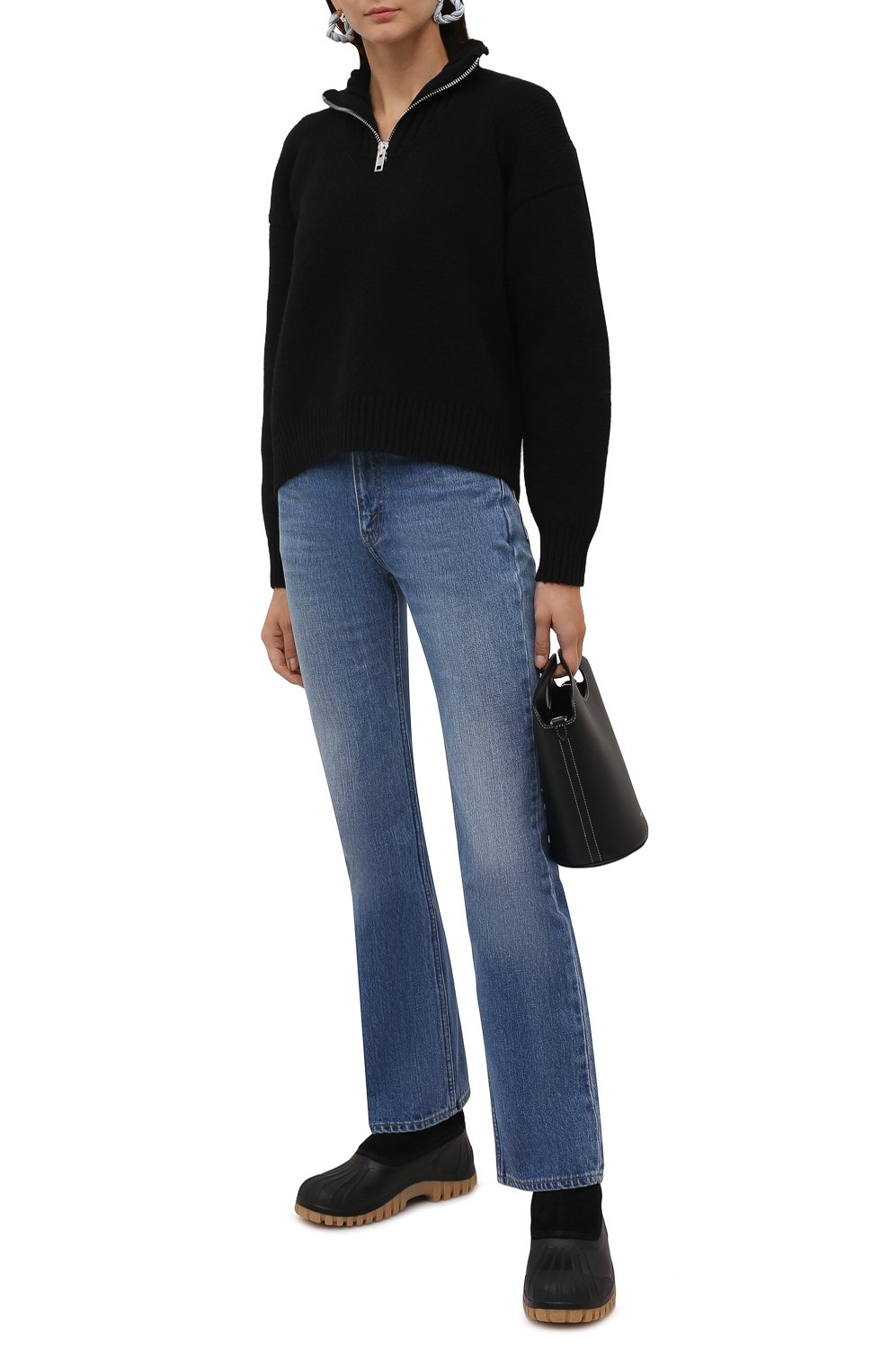 Комбинированные ботинки DIEMME черного цвета по цене 39950 руб., арт. DI2107BL13/W, фото 2 Комбинированные ботинки DIEMME, арт. DI2107BL13/W, фото 2