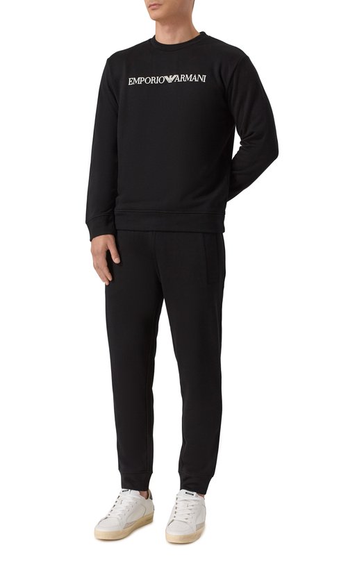 Свитшот Emporio Armani 8N1MR6/1JRIZ Чёрный  8N1MR6/1JRIZ Фото 2