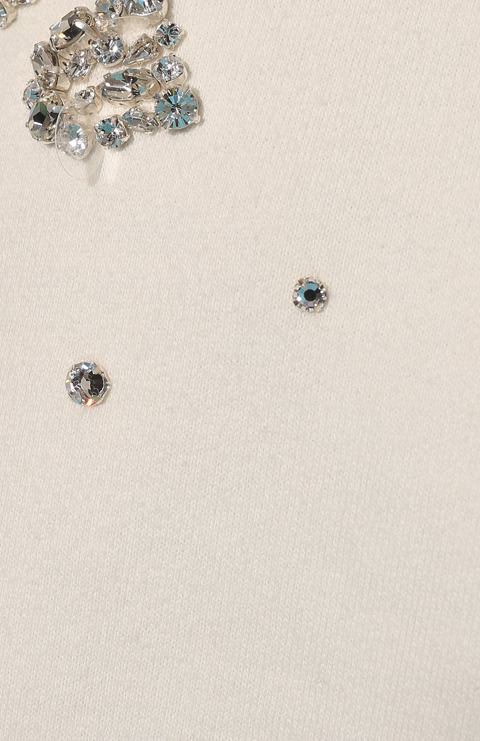 Хлопковый свитшот MIU MIU кремового цвета по цене 145000 руб., арт. MJL836-10RK-F0009, фото 5 Хлопковый свитшот MIU MIU, арт. MJL836-10RK-F0009, фото 5