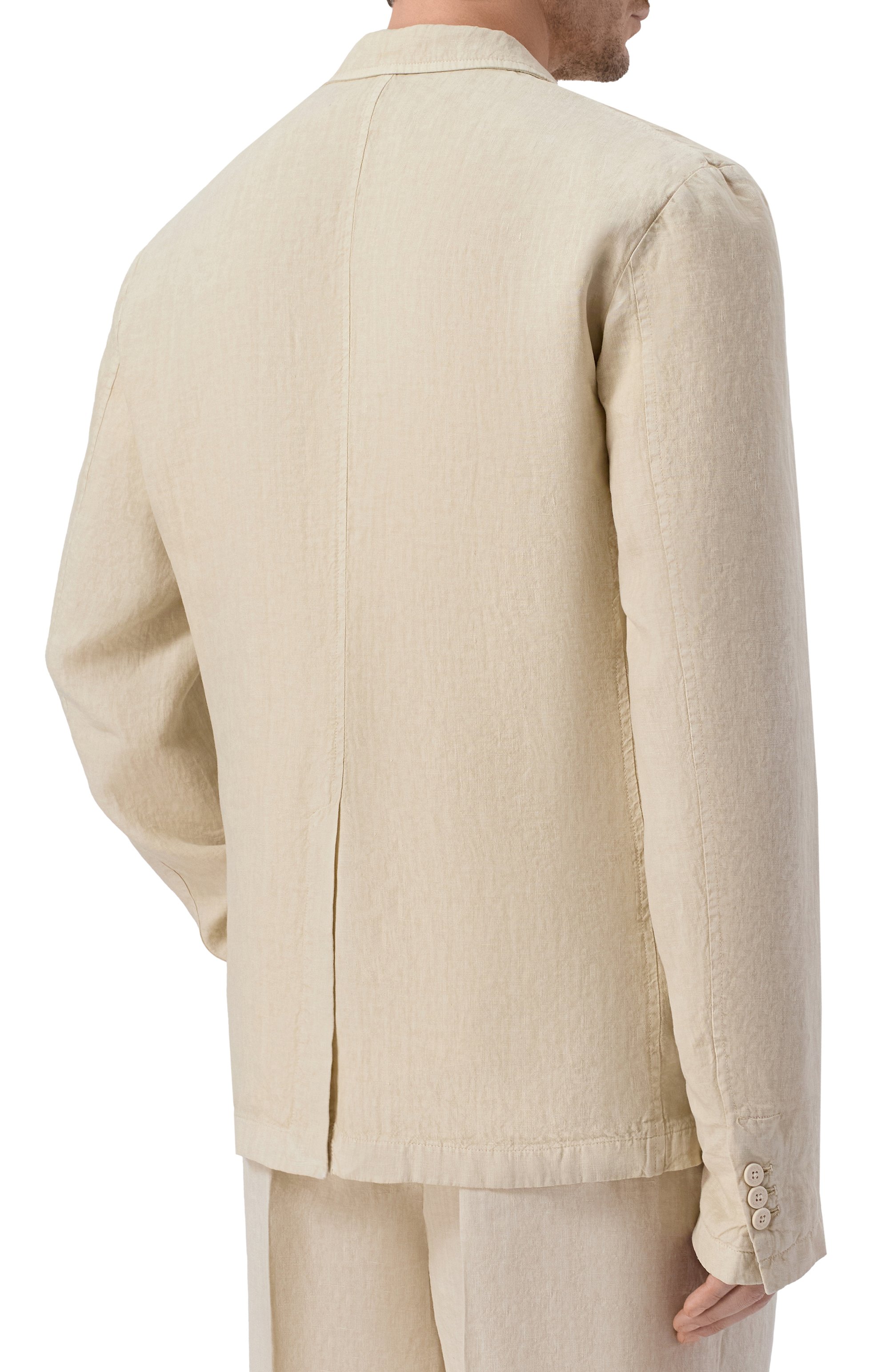 Льняной пиджак INLINUM, арт. JAC0B/TR0PEA, фото 4