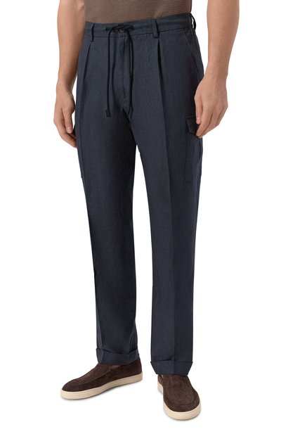 Льняные брюки-карго GRAN SASSO, арт. 76111/57817, фото 3