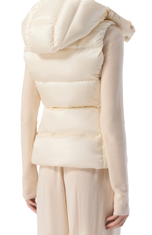 Пуховый жилет Add 12AWH114 Кремовый  12AWH114 Фото 4