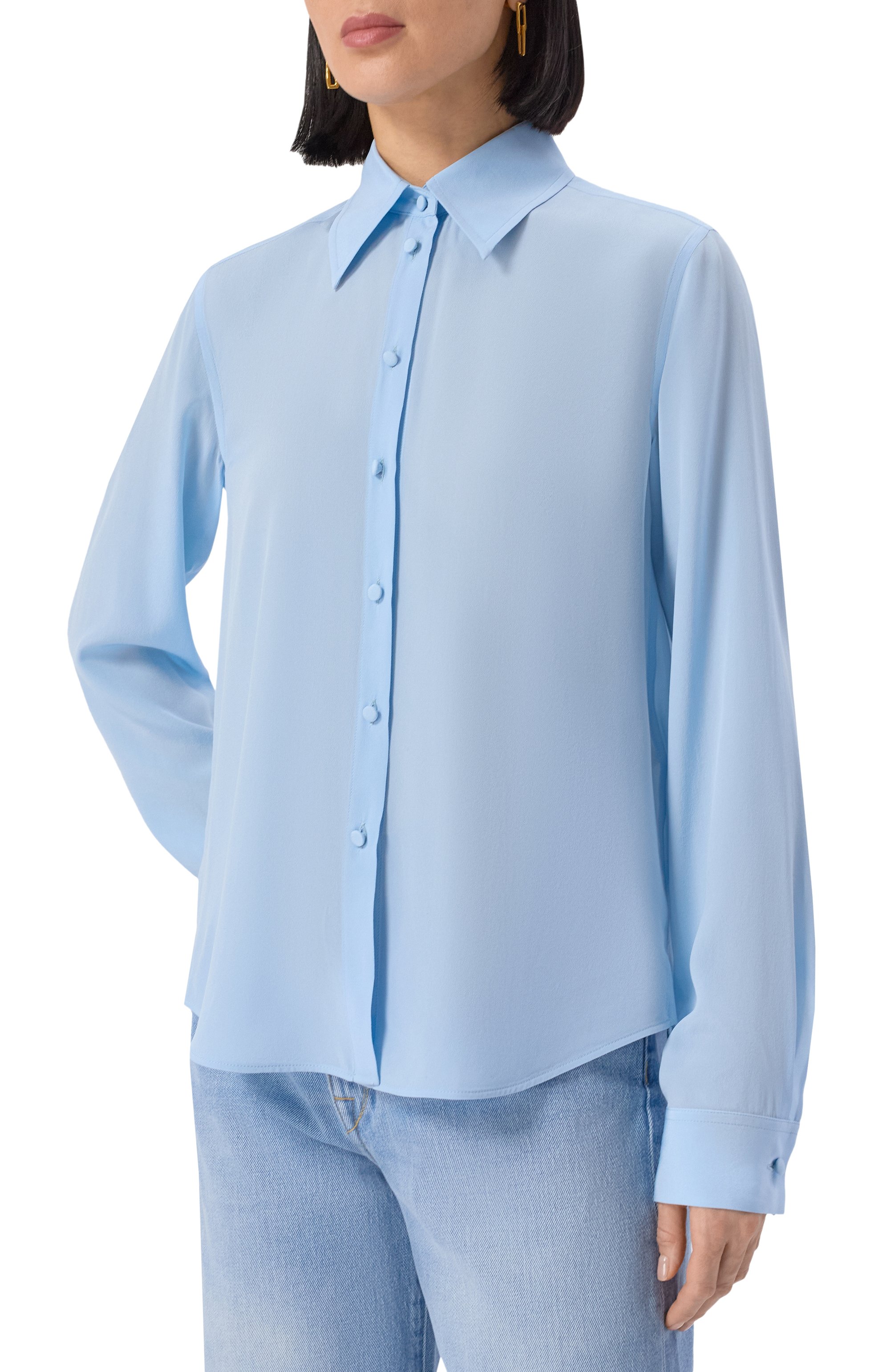 Шелковая рубашка MVST, арт. 25E/X2P/0/G081/5547, фото 3