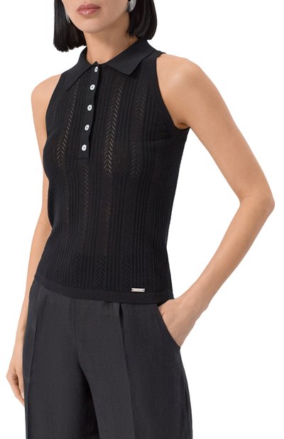 Хлопковое поло KITON, арт. D5978700088, фото 3