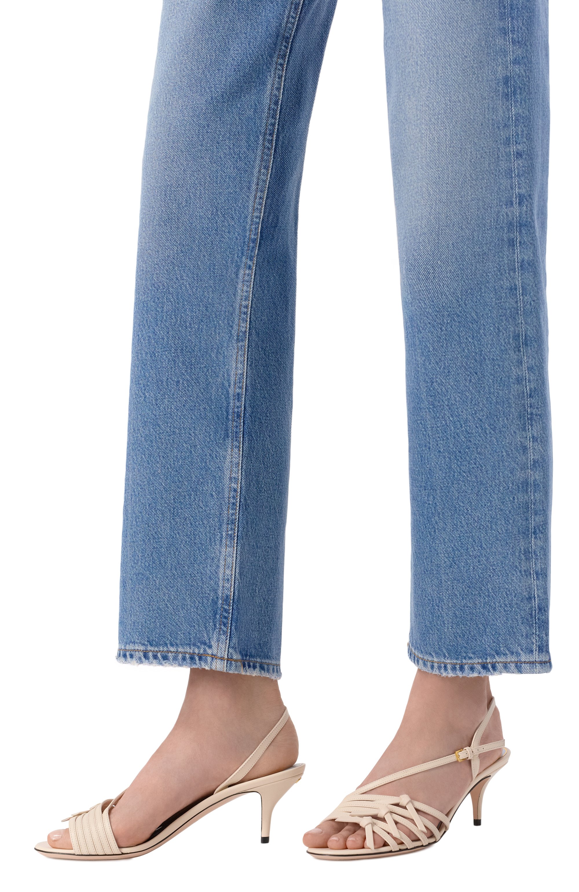 Кожаные босоножки vg nodine 55 VALENTINO кремового цвета по цене 118000 руб., арт. 8W2S0PB9/DDT, фото 2 Кожаные босоножки vg nodine 55 VALENTINO, арт. 8W2S0PB9/DDT, фото 2