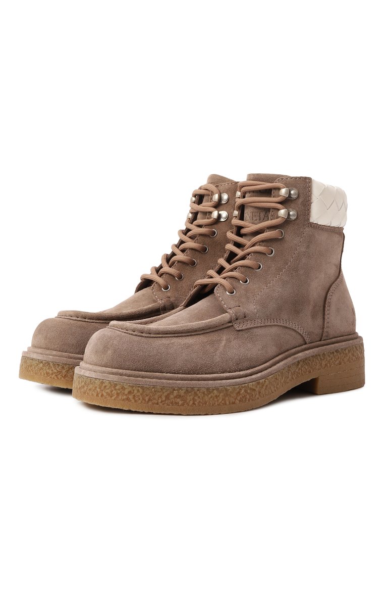 Замшевые ботинки haddock BOTTEGA VENETA, арт. 806864/V4PR1, фото 1