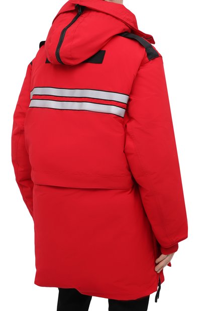 Пуховая парка snow mantra CANADA GOOSE красного цвета по цене 199500 руб., арт. 8800MC, фото 4 Пуховая парка snow mantra CANADA GOOSE, арт. 8800MC, фото 4