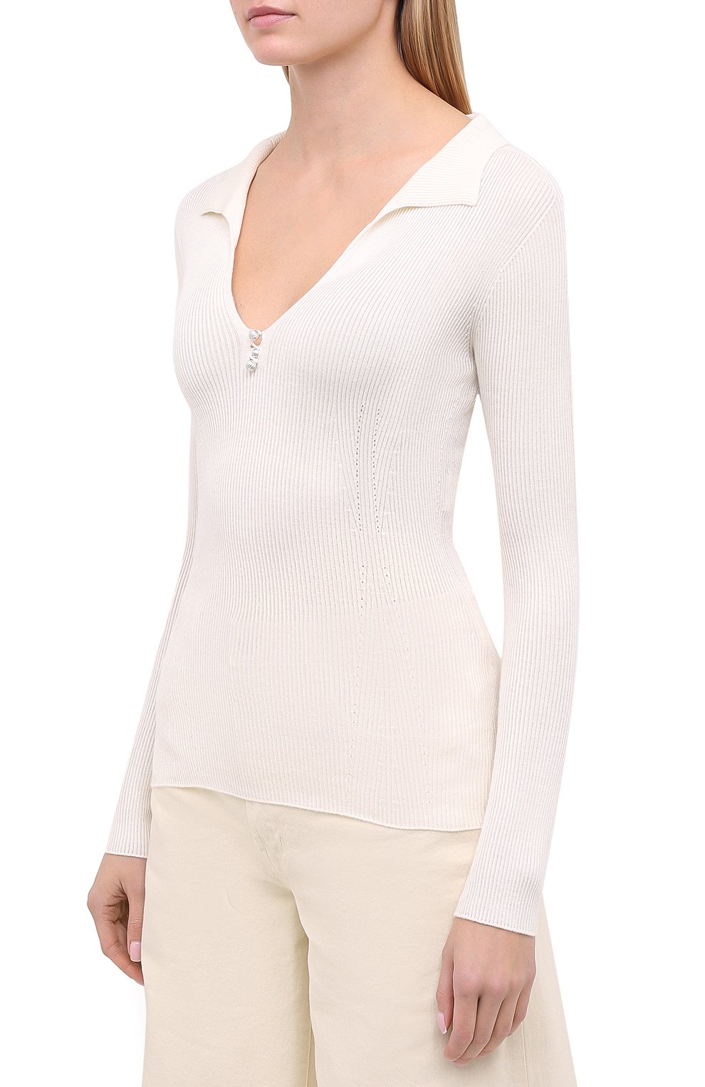 Пуловер из кашемира и шелка LANVIN, арт. RW-T0648M-MA13-H20, фото 3