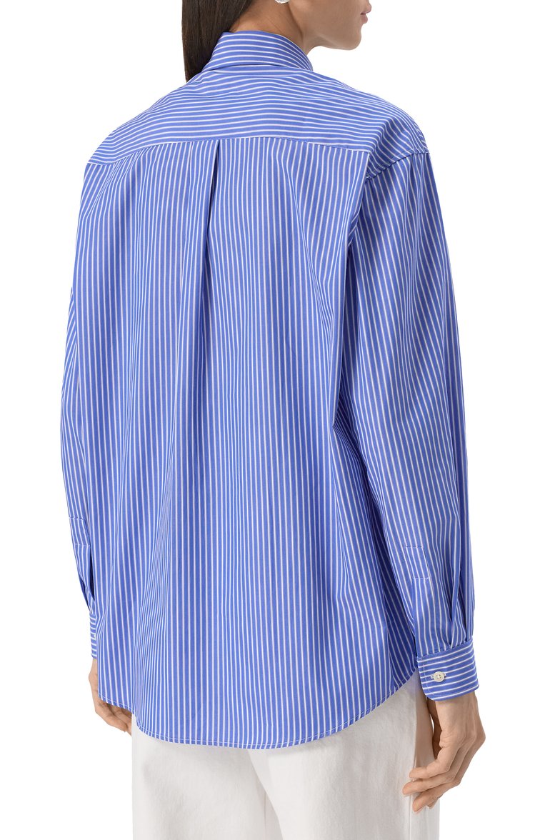 Хлопковая рубашка SPORTY AND RICH, арт. SI006612302ST02, фото 1