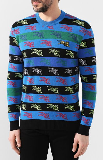 Хлопковый джемпер  KENZO, арт. 5PU2283DI, фото 3