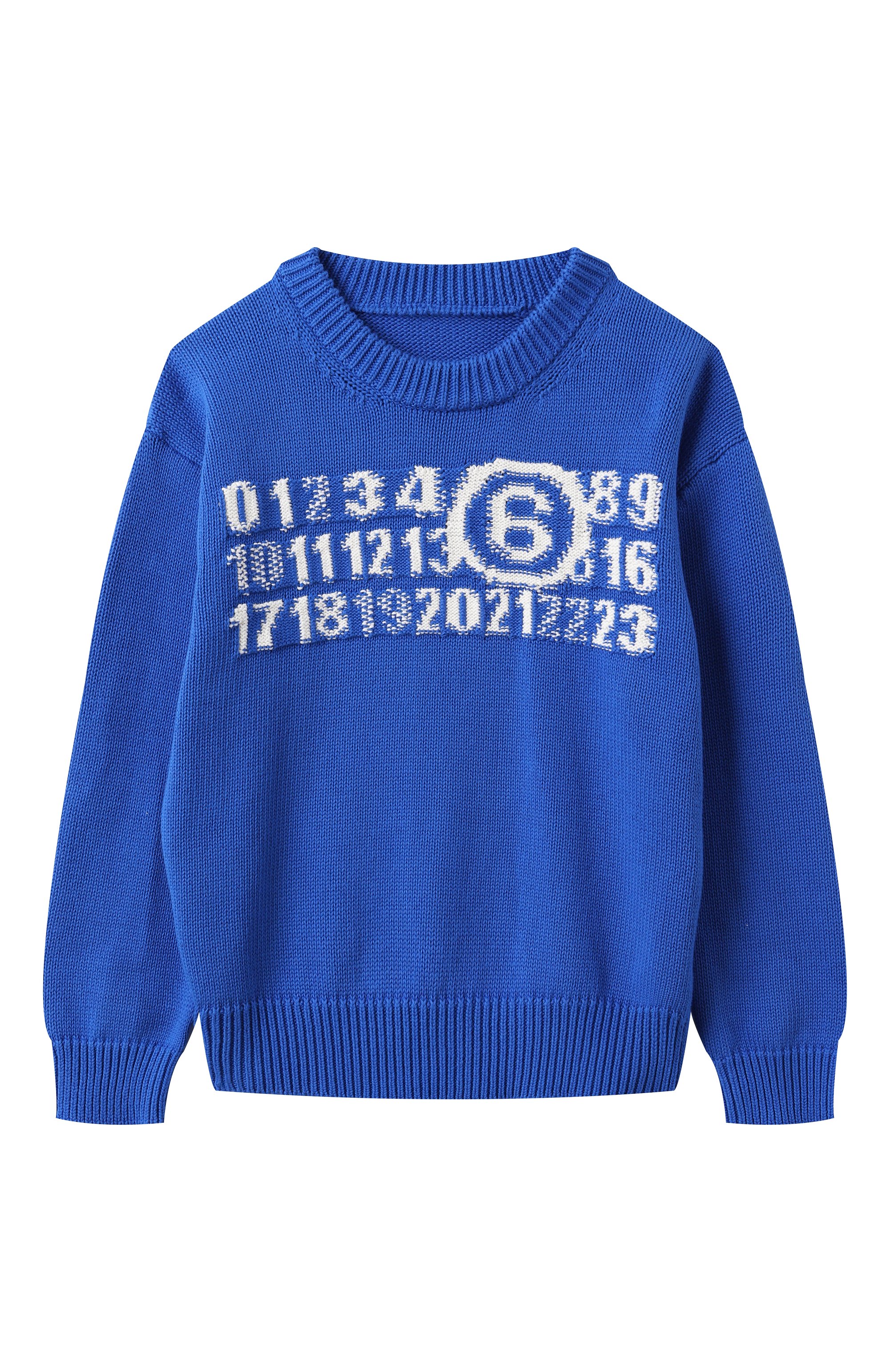 Хлопковый пуловер MM6, арт. M60810/MM05C, фото 1