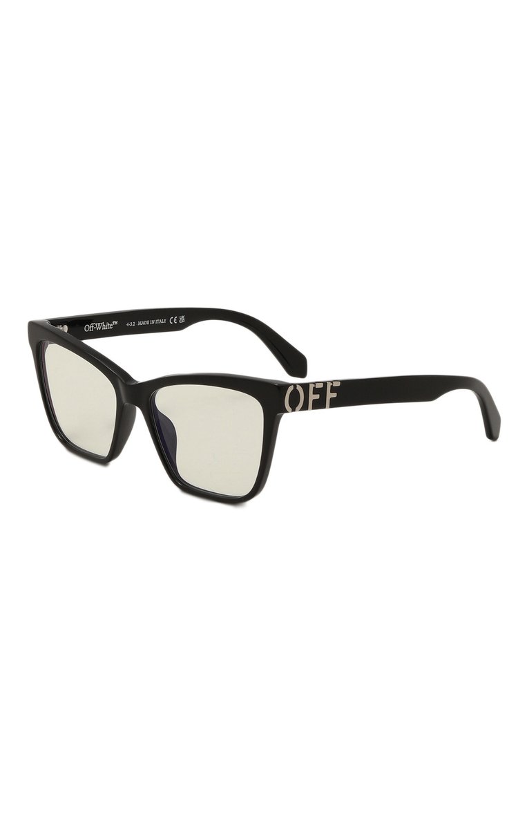Женские оправа OFF-WHITE черного цвета, арт. 0ERJ067/1000 | Фото 1 (Региональные ограничения белый список (Axapta Mercury): Не проставлено; Нос: Не проставлено; Тип очков: Оправа; Материал: Пластик; Очки форма: Квадратные; Оптика Гендер: оптика-женское)