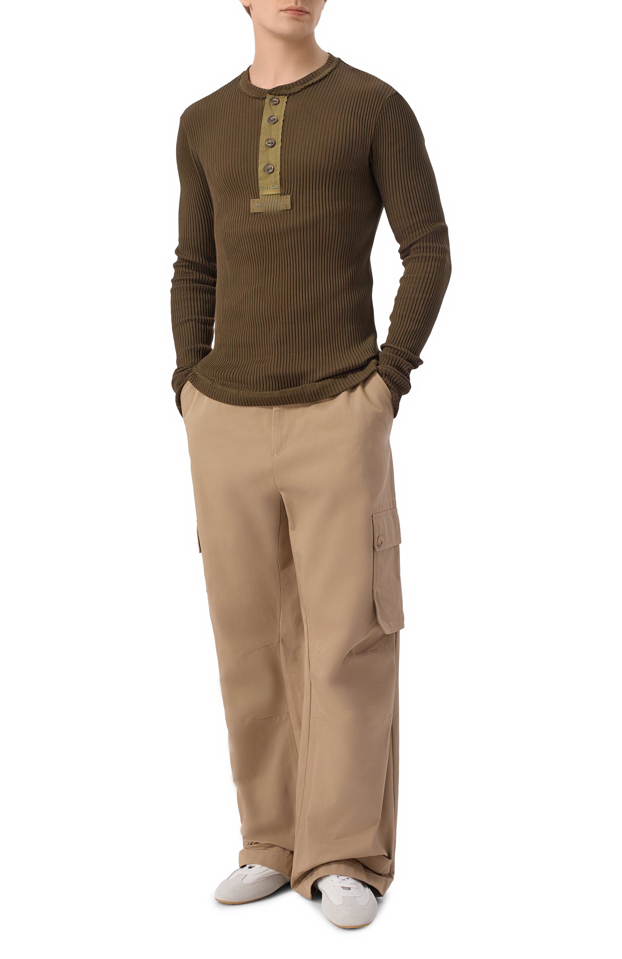 Хлопковый джемпер DOLCE & GABBANA, арт. G8TF3T/HU7WR, фото 2