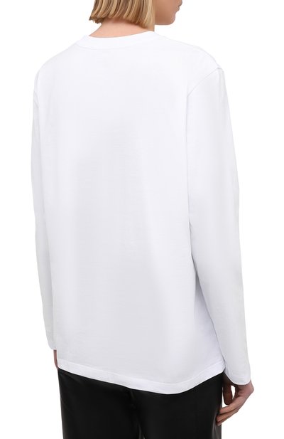 Хлопковый лонгслив MSGM, арт. 3041MDM64 217298, фото 4